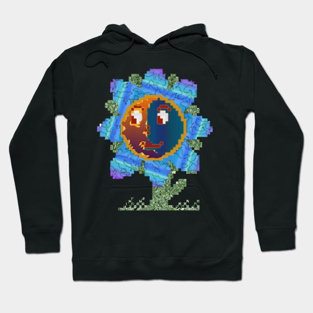 Psychedelic Flower Hoodie by wagnerps